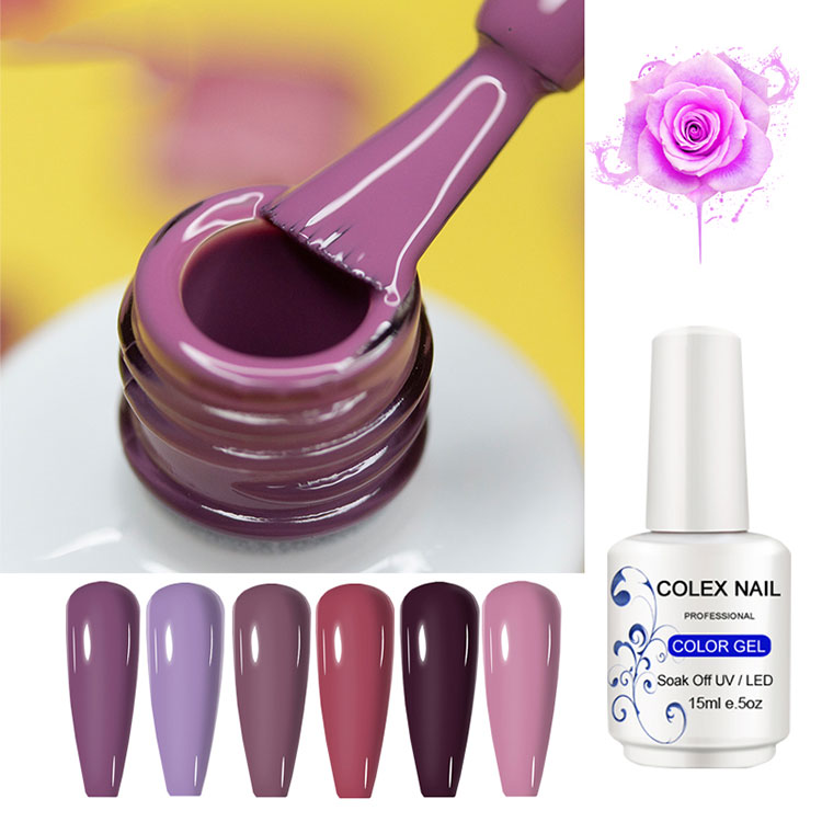 15ml kupranugarių rudos spalvos nagų lako