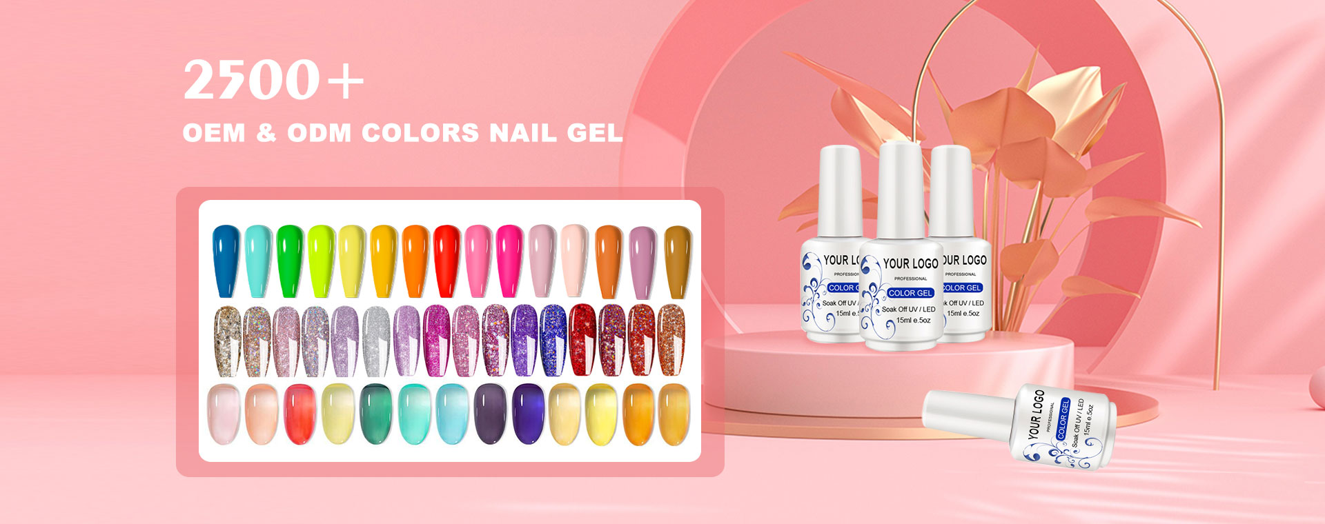 Glitter Gel Polish Gamintojai
