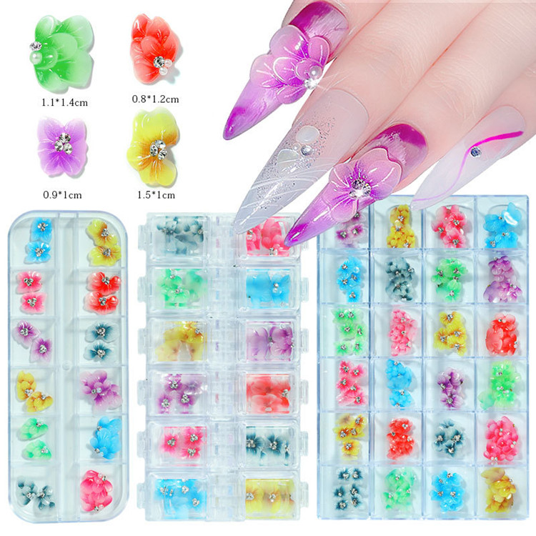 Nail Tickers Kalnų krištolo gėlės